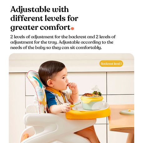 High chair discount and table combination