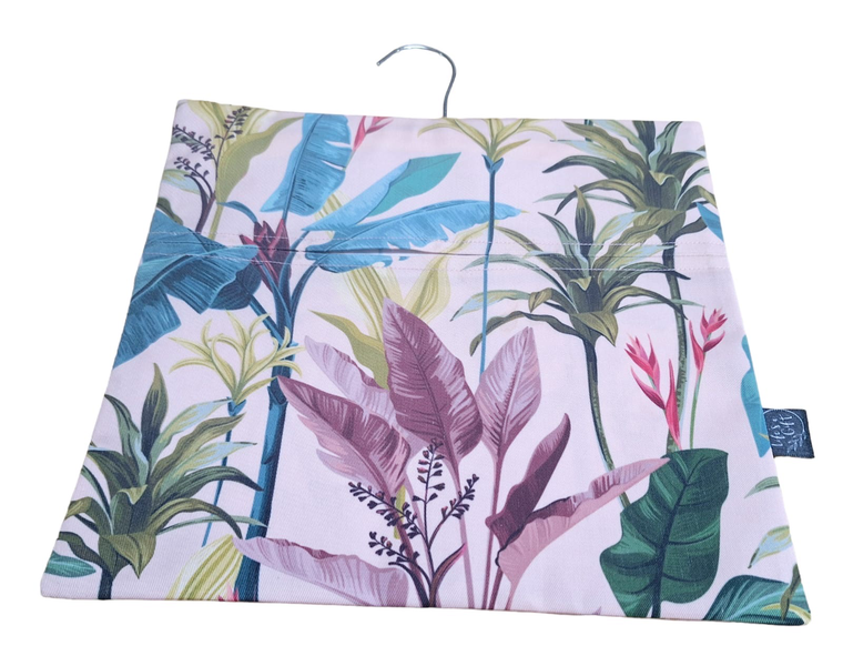 Laundry Peg Bag - Assorted Colourful Leaves