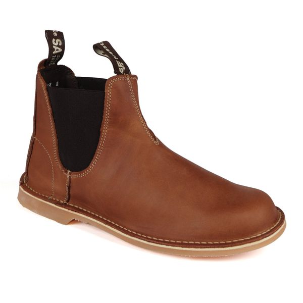 Outback Lite Men's Premium Leather Boot - Crazyhorse Mocca - Freestyle SA