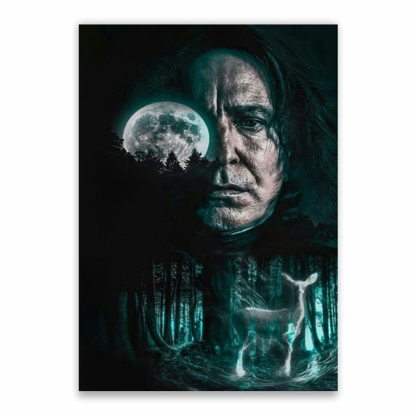 Severus Snape and Patronus Poster - A1