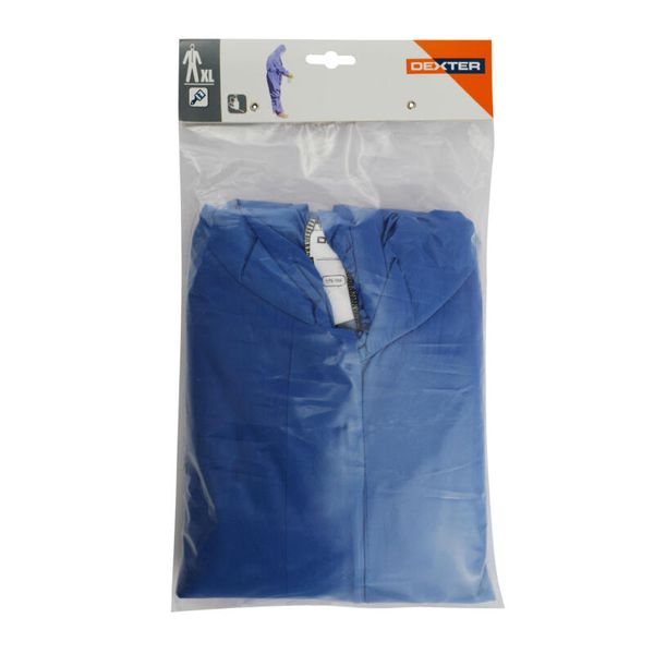 Dexter 1 Piece Disposable Blue Working Suit XL