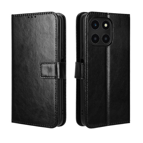 Leather Cover Compatible with Honor X6A 4G Shockproof