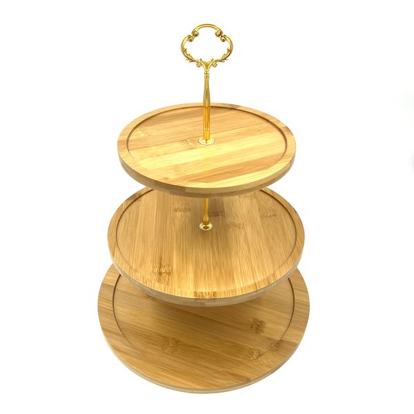 3 Tier Wooden Cake Stand