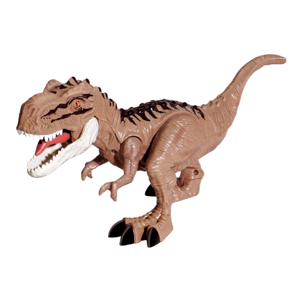 Dinosaur T-Rex Roaring Action Figure Toy - Sound and Movement for Kids