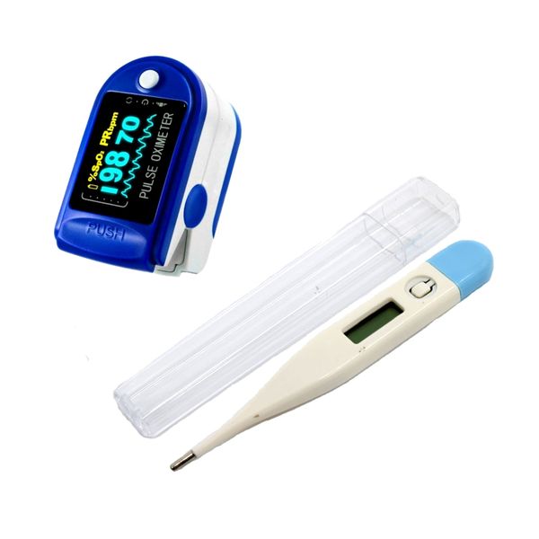 Oximeter-Fingertip Bluetooth Oximeter &amp; Digital Thermometer