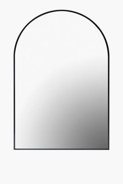 Arch Mirror black , 96x62cm