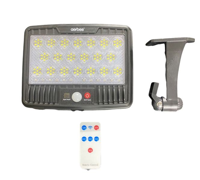 140 White Led Solar Light With Remote