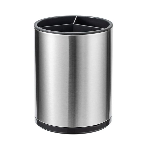 Chenshia Rotating Tabletop Resturant Utensil Storage Container Cutlery Rack