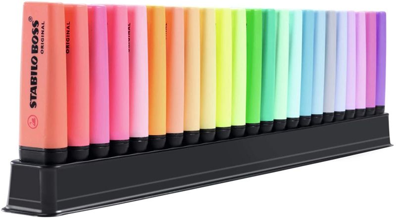 STABILO BOSS Original Highlighter: Assorted Deskset 23's