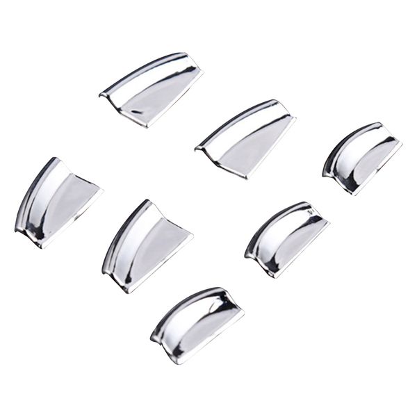 7PCS Car Chrome Interior Door Switch Styling Trims for Model S / x