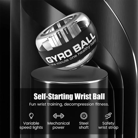 Gyroboll / powerball för musarm & handledsträning - Elgiganten