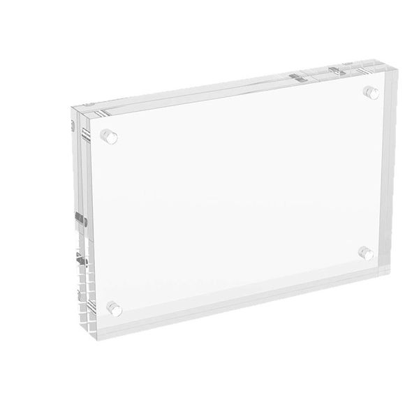 Acrylic Frame 4x6,Magnet Double Sided Picture Frame