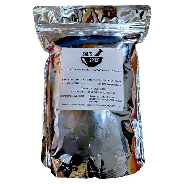 Sal's Spice Cloves Whole - 10kg