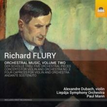 Richard Flury: Orchestral Music (CD / Album)