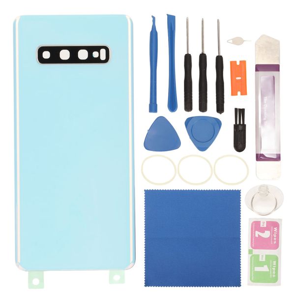 S10+ Back Glass White Kit
