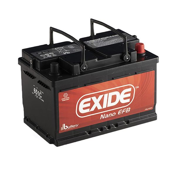 Exide 12V Car Battery - 651