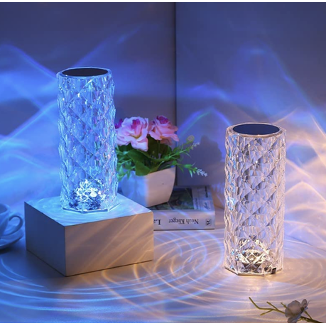 Purple touch lamp new arrivals