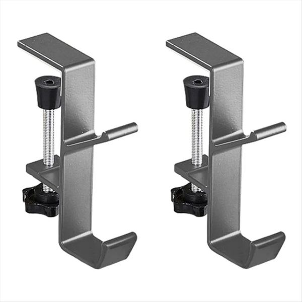 Punch-Free Bag Hanger Table Side Hook Wall Hanging Racks White