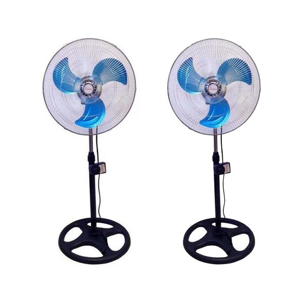 Condere - 2 x 18 inch Standing Floor Fans -230V/50Hz (60 Watt Power)