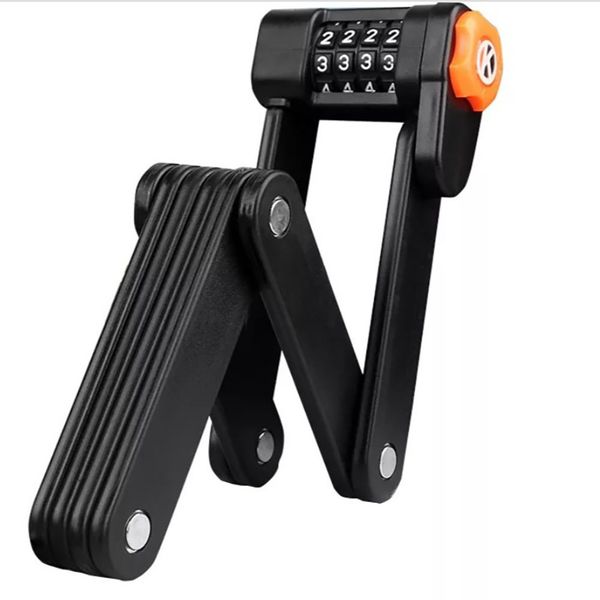 Bicycle Foldable Password Lock 70cm ABS Covered Anti Sawing