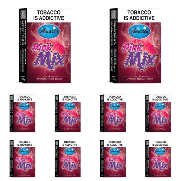 Amaren Hookah Flavor Carton - Pink Mix (10 x 50g)