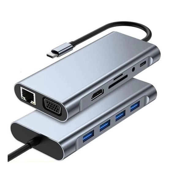 11 in 1 USB- C Docking Station