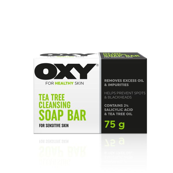 Oxy Cleansing Bar With Tea Tree