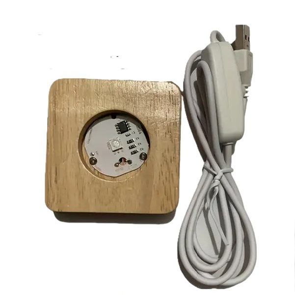 LED light stand square with USB