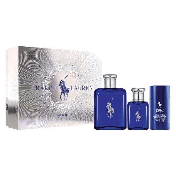 Ralph Lauren Polo Blue Eau de Toilette 3-Piece Gift Set