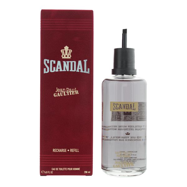 Jean Paul Gaultier Scandal Pour Homme Refill EDT 200ml (Parallel Import)