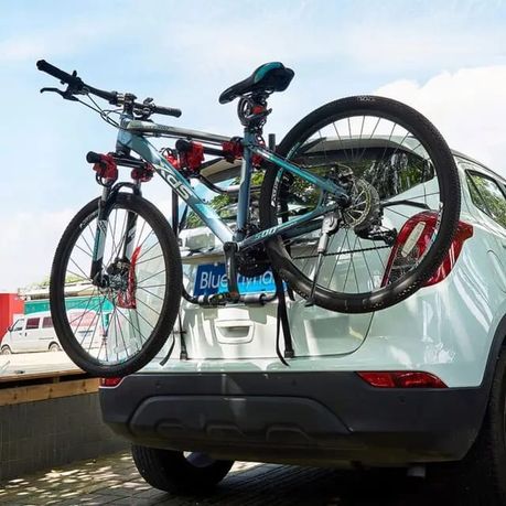 Bicycle Carrier Folding Mounted Bike Racks For Car SUV Sedan Hatchback