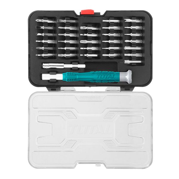 Total Tools Precision Screwdriver Set 32Pcs Unique Design (2 Sets)