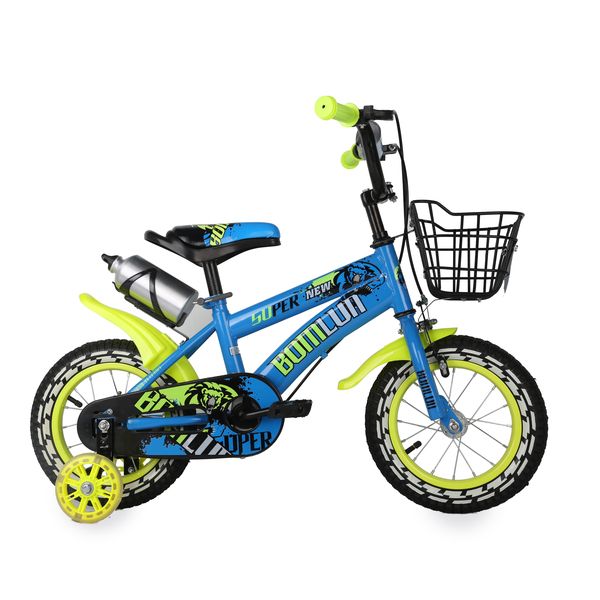 16 inch Kids Baneen Bicycle Bike - Blue and Green