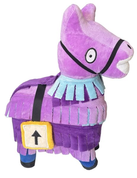 Vibrant Fortnite Llama Plush Toy - 34cm