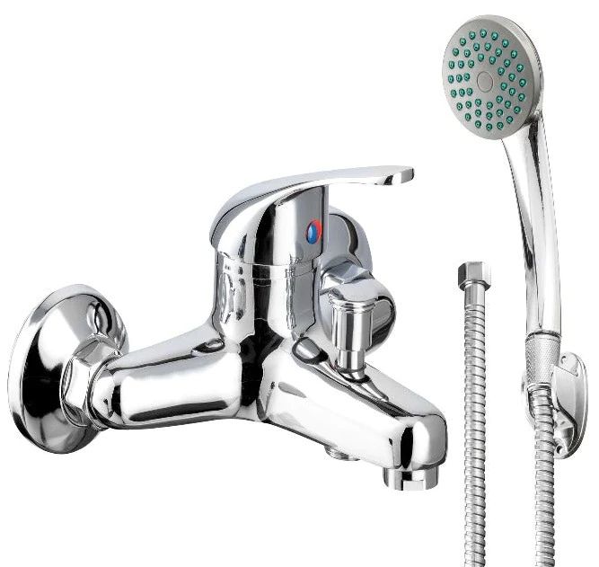 Bath Mixer with Shower Hose and Handle Shop Today. Get it Tomorrow