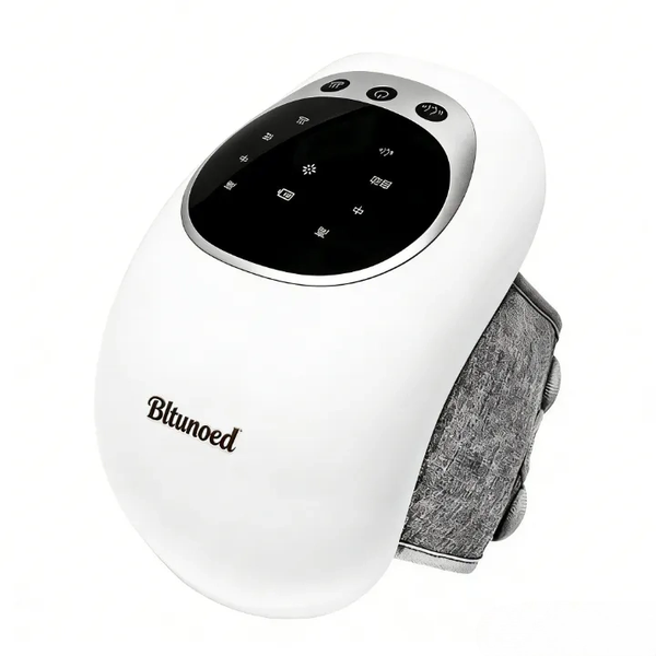 Bltunoed Wireless Knee Massager with LED Screen | 18.9 Inch Strap Heated