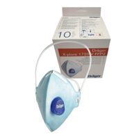 Drager X-plore Face Mask - Ffp2 Disposable Dust Mask & Exhalation Valve 