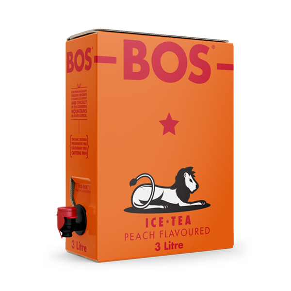 BOS - Peach Ice Tea - 3 Litre