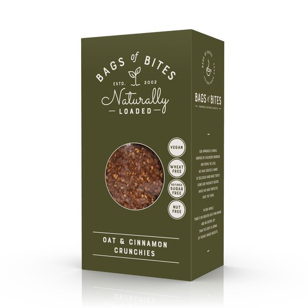 BOB Naturally Loaded Oat &amp; Cinnamon Crunchies - 315g