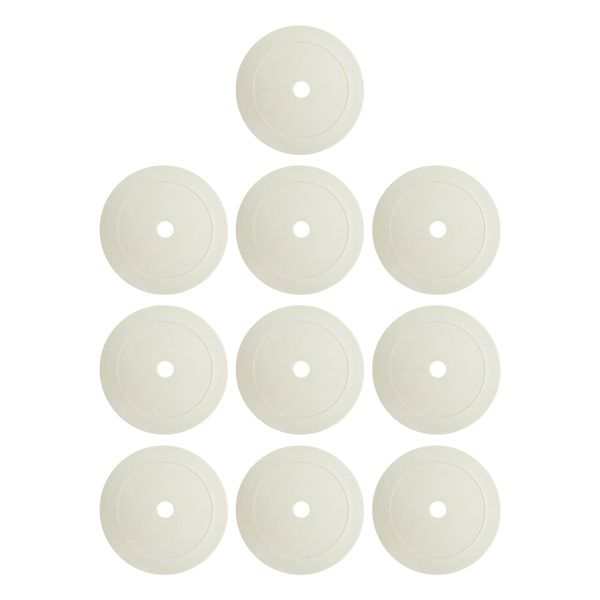 10x Flat Cones Non Slip Sit Spots Spot Markers Soccer Agility Basketball