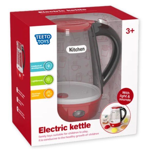 Teeto Toys - Kettle Kitchen Appliance Toy - Food Role Play - Toys for Toddlers