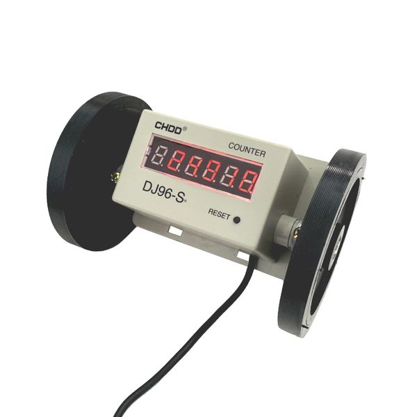 Length Meter Counter Digital Red LED with 2 Wheels 220vAC