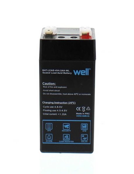 Sealed Lead-Acid Battery Well 4V 4.5AH