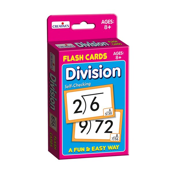 Flash Cards Division (Maths)