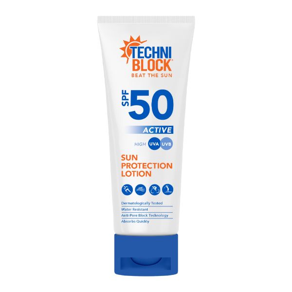 Techniblock Sunscreen Lotion Active SPF50 125ml