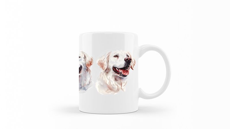 Kuvasz Printed Coffee Mug