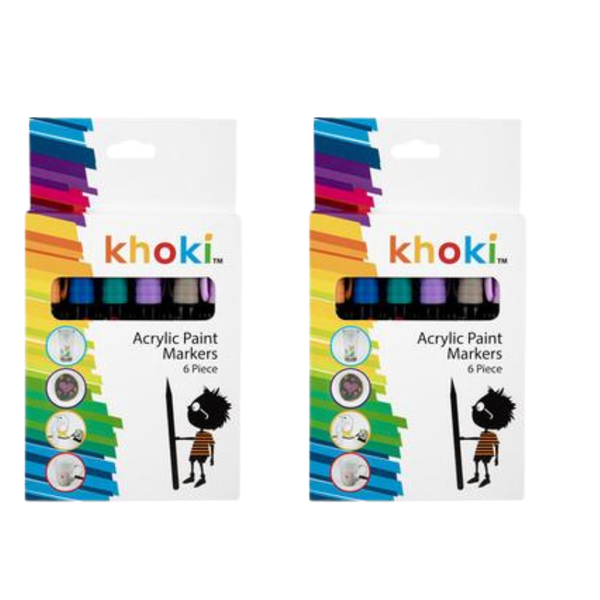 Pack of 2-Art+craft acrylic paint markers