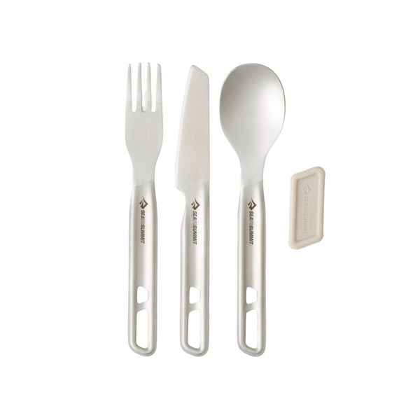 Sea to Summit Detour Steel Cutlery Set - 3 Piece