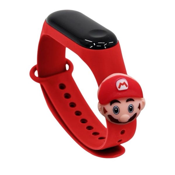 Digital LED Watch Silicone Strap Boys Girls