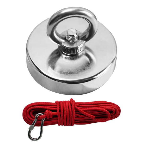 Super Suction Magnet Fishing Metal Detector Fishing Tool with 20m Rope